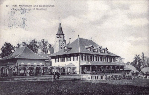 Offizielle Postkarte der Schweizer Landes-Ausstellung in Bern 1914