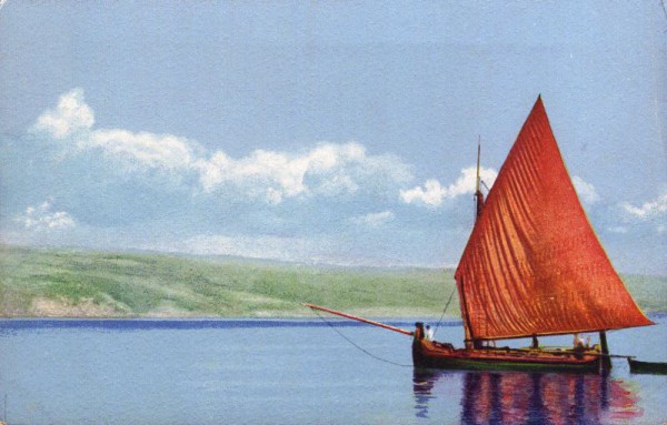 Segelschiff und See