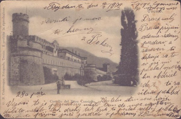 Castello del Buonconsiglio (Trient) Vorderseite