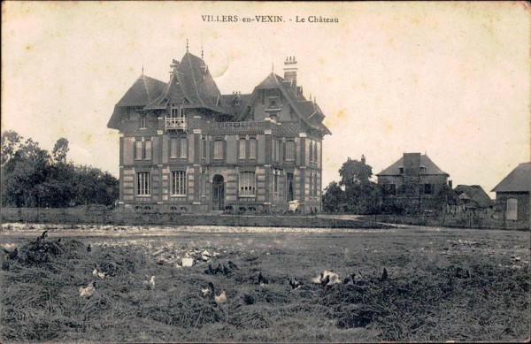 Villers en Vexin - Le Chateau Vorderseite