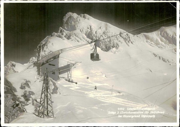 Säntis-Schwebebahn (2501 m) Vorderseite