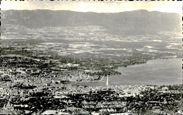 Genève et le lac Leman vus du Salève Vorderseite
