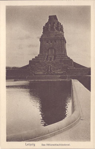 Leipzig, das Völkerschlachtdenkmal
