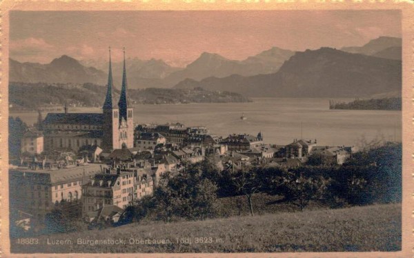 Luzern, Bürgenstock, Oberbauen, Tödi Vorderseite