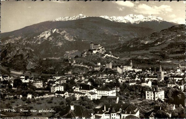 Sion vue générale. Vorderseite