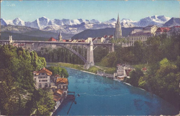 Bern und die Alpen