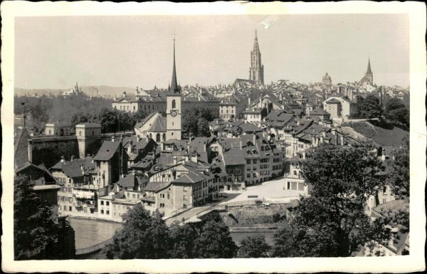 Bern - Blick vom Rosengart Vorderseite