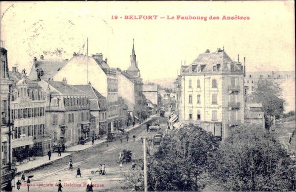 Belfort - Le Faubourg des Aneétres Vorderseite