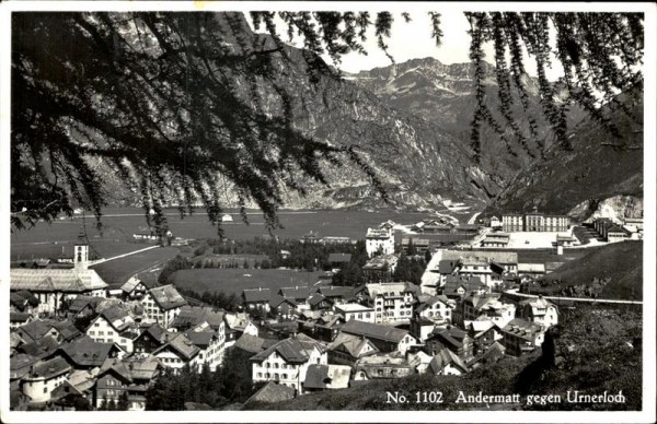 Andermatt gegen Unerloch Vorderseite
