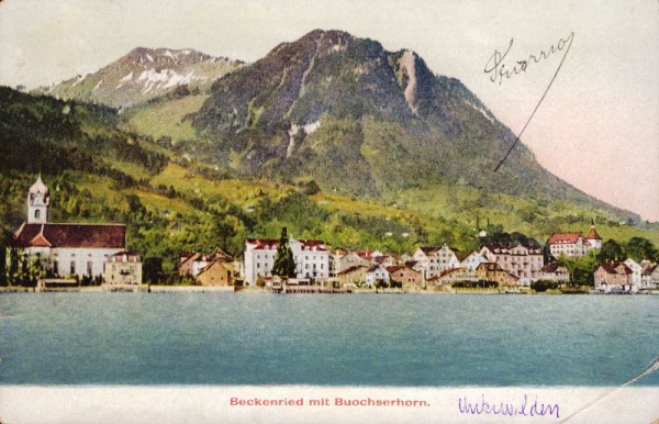Beckenried mit Buochserhorn.