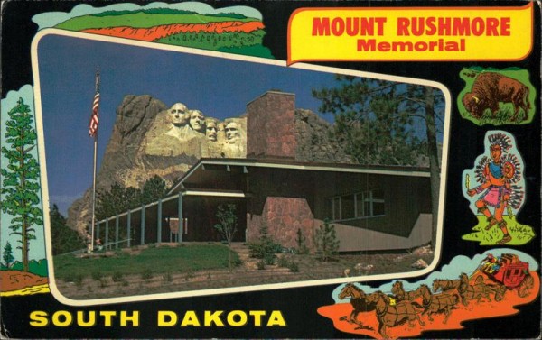 Mount Rushmore Memorial Vorderseite