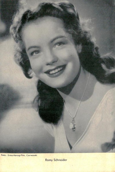 Romy Schneider Vorderseite