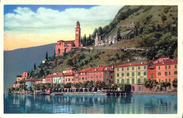 Lago di Lugano - Morcote Vorderseite