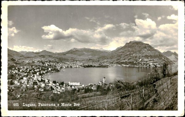 Lugano, Panorama e Monte Bré Vorderseite