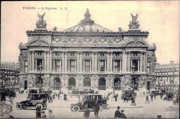 Paris - L'Opéra  Vorderseite