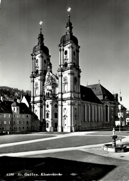Klosterkirche, St. Gallen Vorderseite