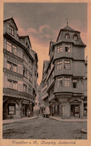 Frankfurt, Domplatz Vorderseite