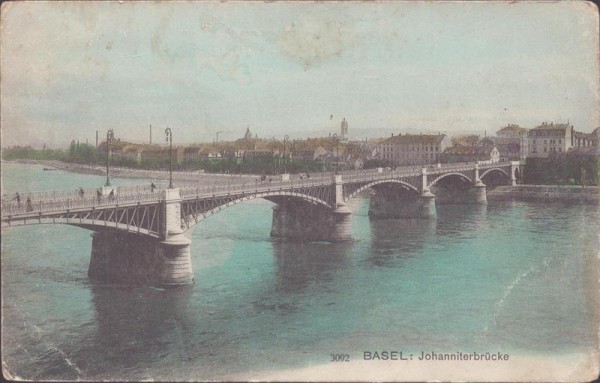 Basel, Johanniterbrücke Vorderseite