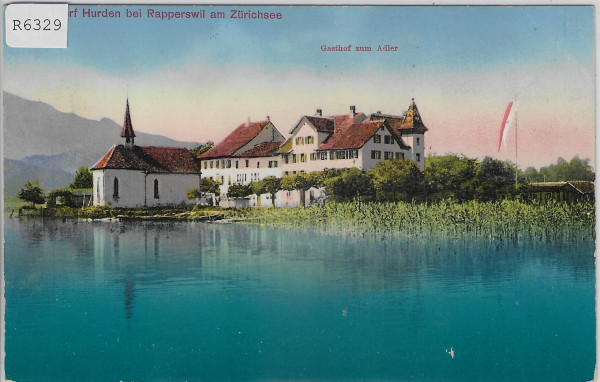 Fischerdorf Hurden bei Rapperswil am Zürichsee - Gasthof zum Adler
