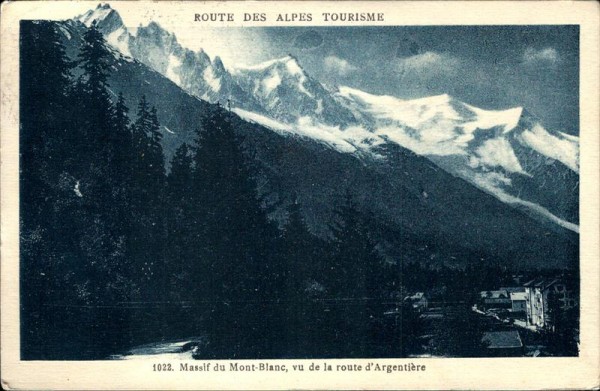 Mont Blanc Vorderseite