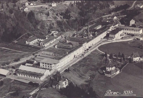 Broc, 1935, Cailler, REPRODUKTION Vorderseite