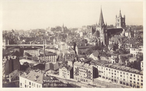 Lausanne et Pont Bessières