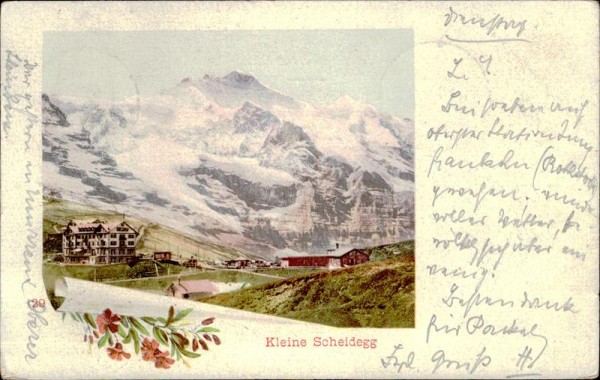 Kleine Scheidegg Vorderseite