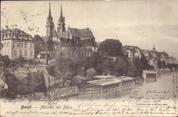 Basel, Münster mit Pfalz
