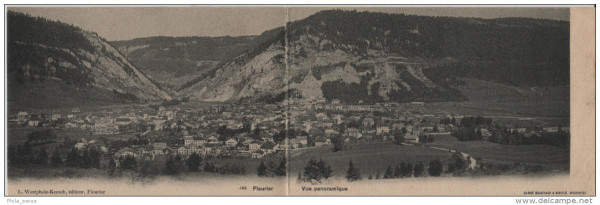 Fleurier - Vue panoramique