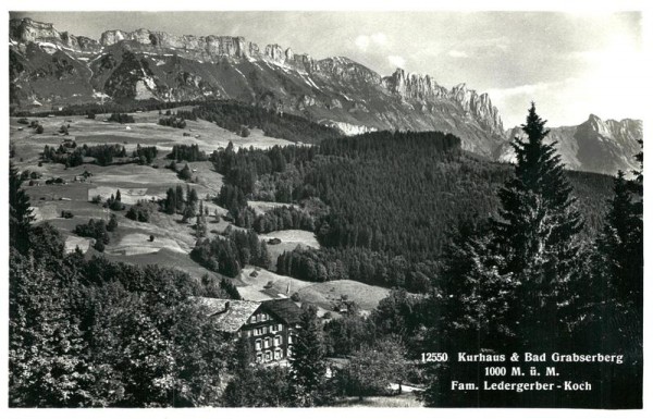 Kurhaus & Bad Grabserberg Vorderseite