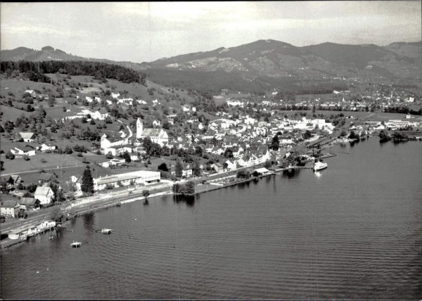 Schmerikon, Flugaufnahme Vorderseite