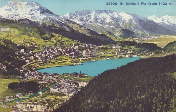 St.Moritz & Piz Kesch (3422m)