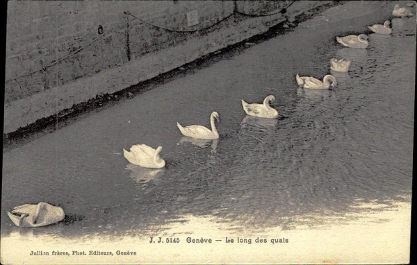 Genève, Le long des quais Vorderseite