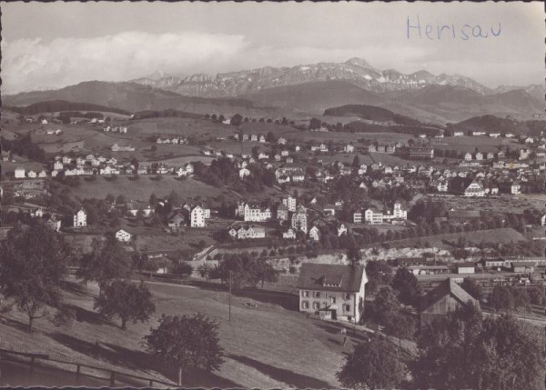 Herisau mit Alpstein