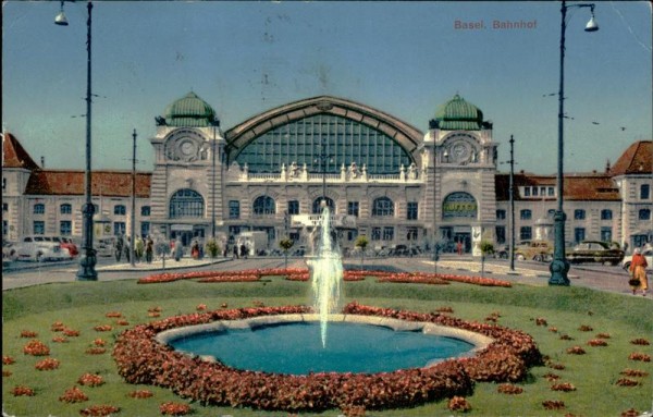 Basel/Bahnhof Vorderseite