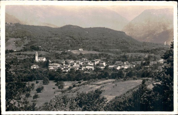 Cureglia, Panorama Vorderseite