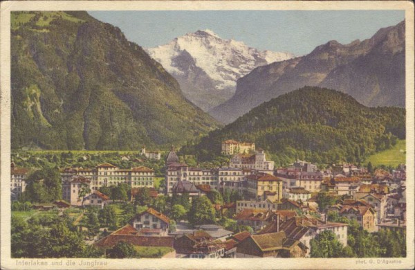 Interlaken und die Jungfrau