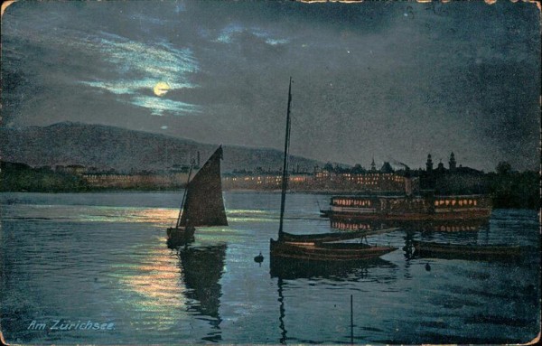 Am Zürichsee. Vorderseite