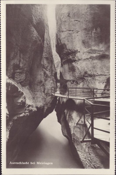 Aareschlucht bei Meiringen