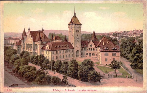 Landesmuseum Zürich Vorderseite