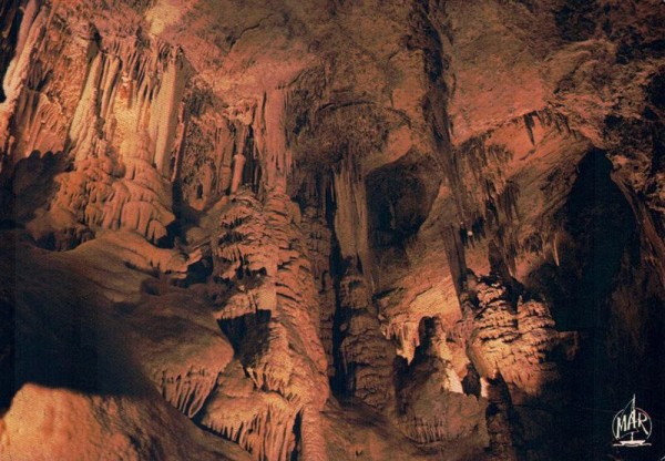 Fürstentum Monaco, Die Höhle im Exotischen Garten Vorderseite