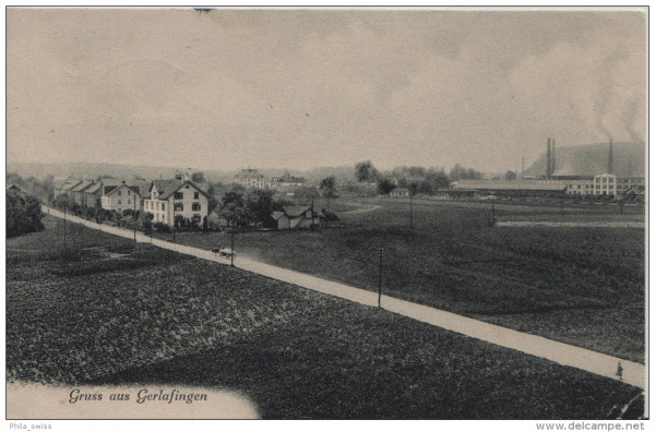 Gruss aus Gerlafingen - Stempel: Niedergerlafingen - animee