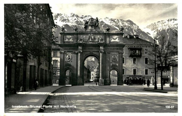 Innsbruck, Triumpf-Pforte Vorderseite