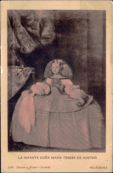 Ritratto dell'Infanta doña Margherita d'Austria Vorderseite