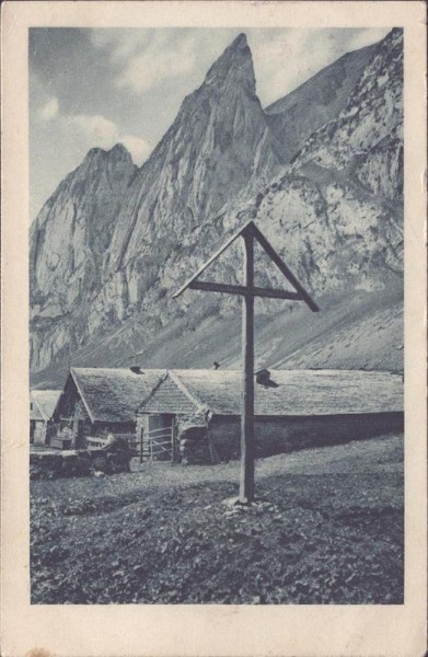 Tesselalp, Teselalp am Säntis Vorderseite
