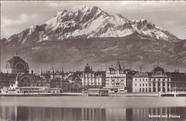 Luzern mit Pilatus