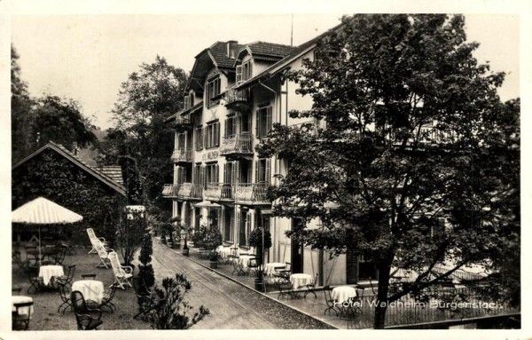 Hotel Waldheim, Bürgenstock Vorderseite