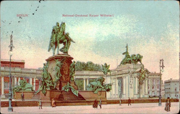 Kaiser-Wilhelm-Nationaldenkmal (Berlin) Vorderseite