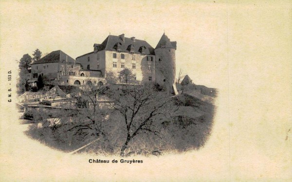 Chateau de Gruyères Vorderseite
