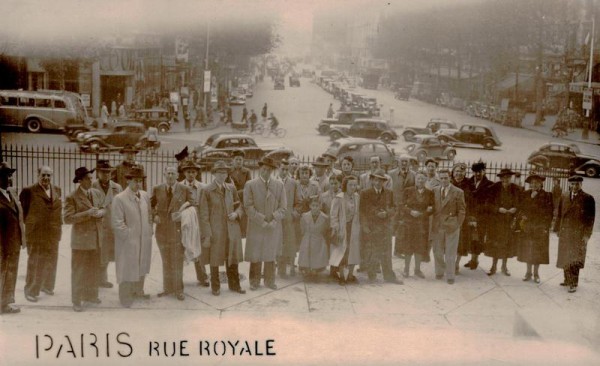 Paris, Rue Royale Vorderseite